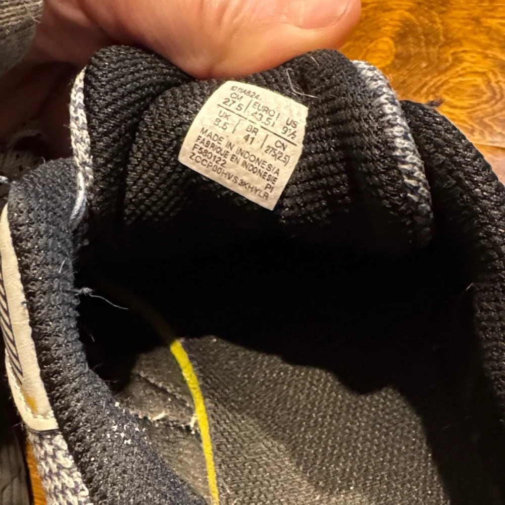 Gray and Blue ASICS Shoes - Picture 4 of 5